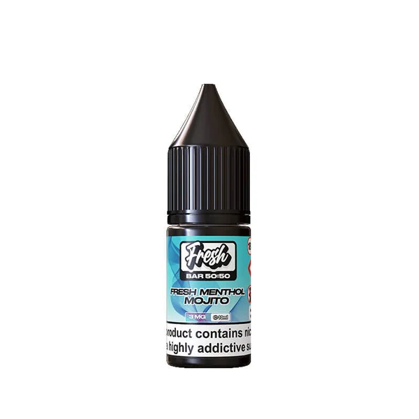 Fresh Bar 50/50 Fresh Menthol Mojito 10ml E-Liquid By Pukka Juice - Image 3
