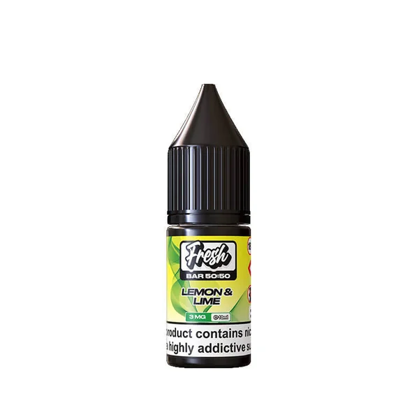 Fresh Bar 50/50 Lemon & Lime 10ml E-Liquid By Pukka Juice