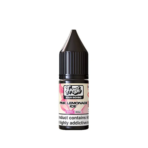 Fresh Bar 50/50 Pink Lemonade Ice 10ml E-Liquid By Pukka Juice - Image 3