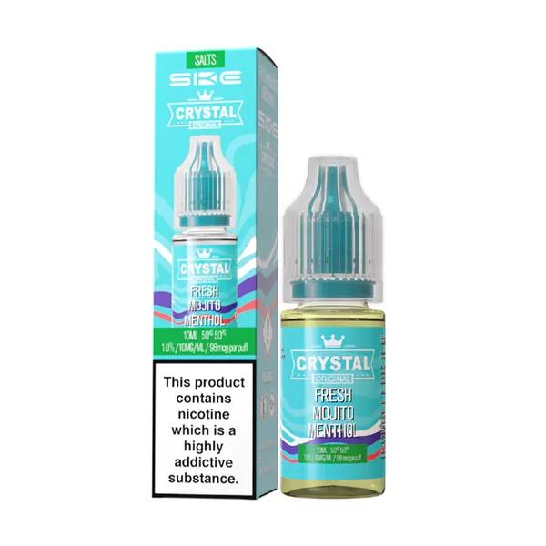 Fresh Mojito Menthol Nic Salt E-Liquid - Crystal Original - Image 3