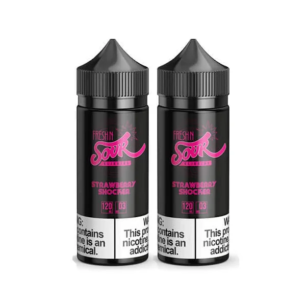 Fresh N Sour Strawberry Shocker 2 Bottle Bundle