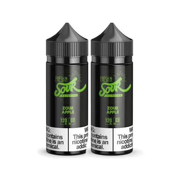 Fresh N Sour Zour Apple 2 Bottle Bundle