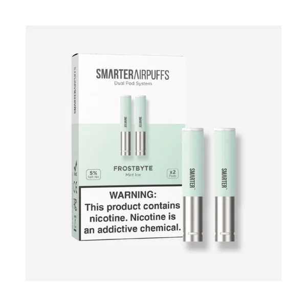 Frostbyte - Smarter AirPuffs Flavored Nicotine Pods – Mint Ice - 2-Pack