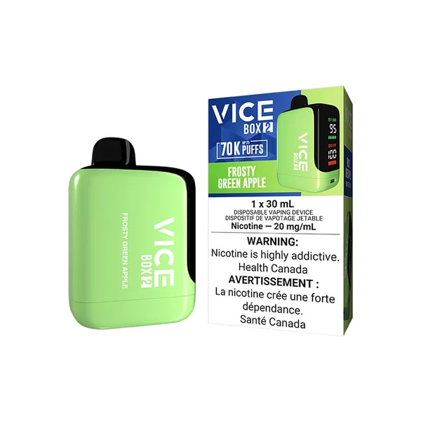 Frosty Green Apple Vice Box 2 | Max 70K Puffs - VapeLoft