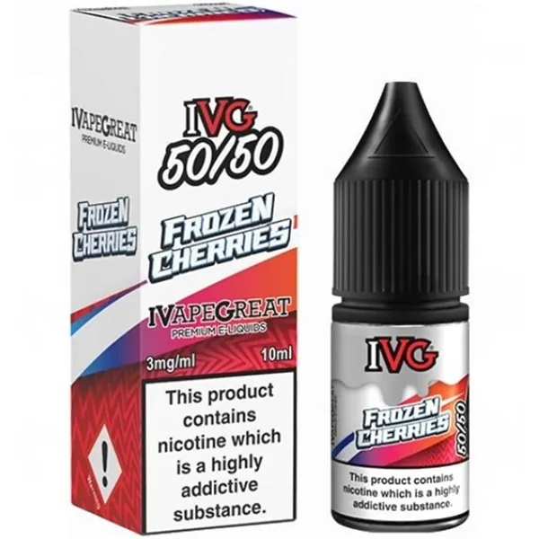 Frozen Cherries E Liquid 50/50 10ml By IVG