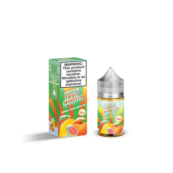 Frozen Fruit Monster Mango Peach Guava Ice Salt 30ml E-Juice