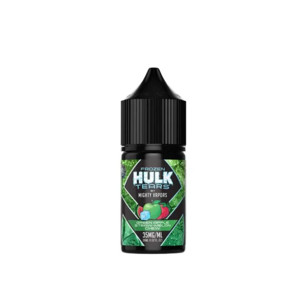 Frozen Green Apple Straw Melon Chew by Mighty Vapors Salt 30ml – 50mg