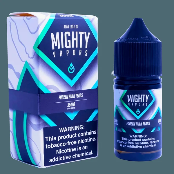 Frozen Hulk Tears TFN Salt Nic by Mighty Vapors (30ml)