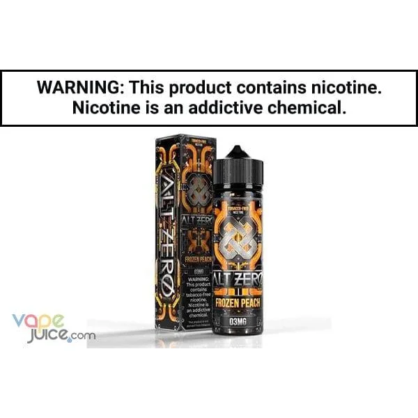 FROZEN PEACH BY ALT ZERO 60ML