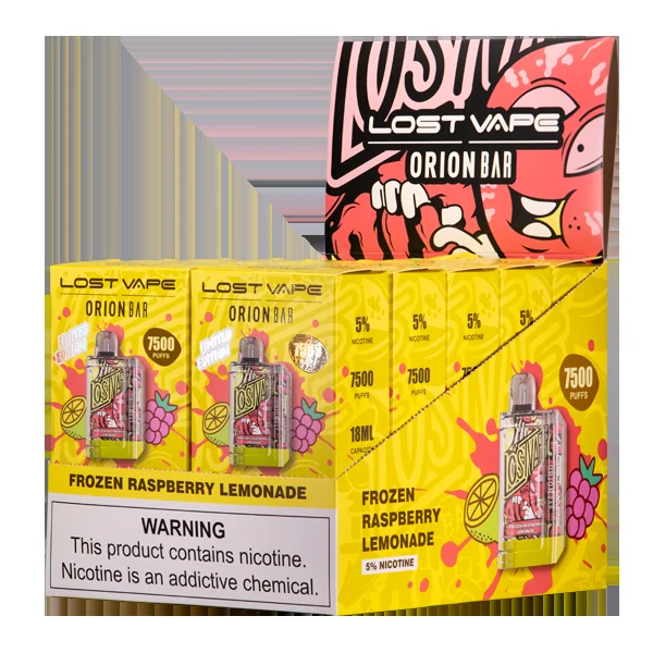 Frozen Raspberry Lemonade Orion Bar 7500 - Image 2