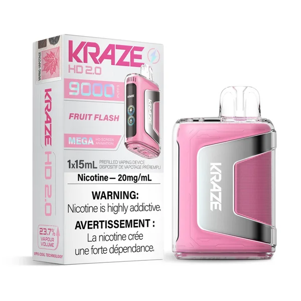 Fruit Flash Kraze HD 2.0 | Up to 9K Puffs - VapeLoft