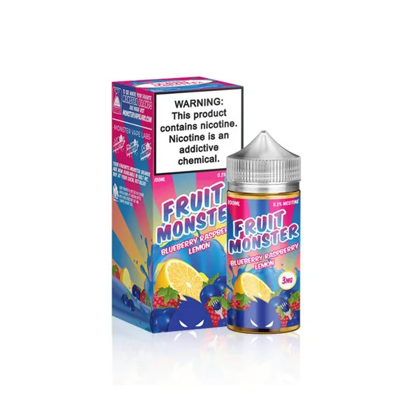 Fruit Monster E-Liquid - Blueberry Raspberry Lemon - 100ml