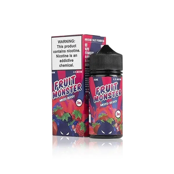 Fruit Monster E-Liquid - Mixed Berry - 100ml