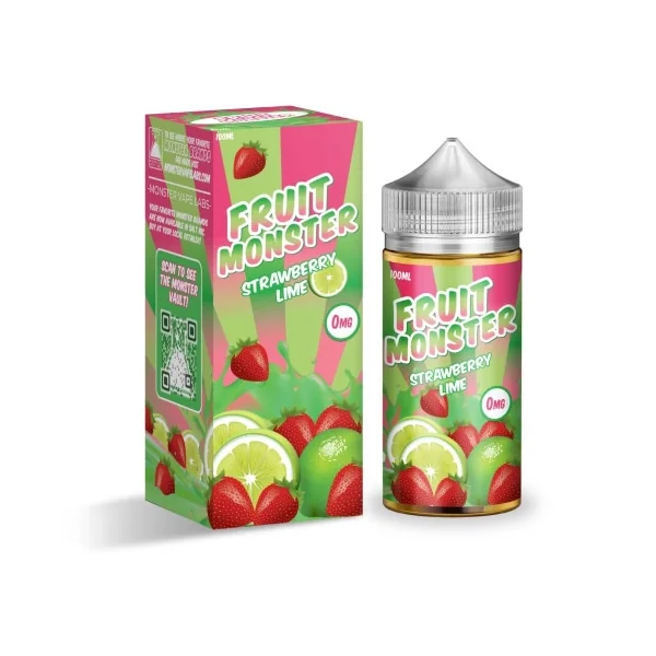Fruit Monster E-Liquid - Strawberry Lime - 100ml