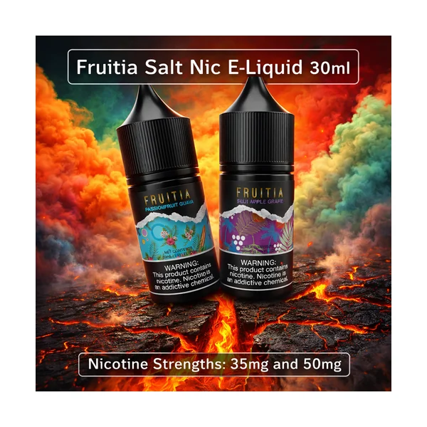 Fruitia Salt Nic E-Liquid 30ml