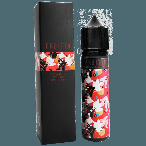 FRUITIA Strawberry Coconut Refresher by Fresh Farms E-Liquid (60ml)(ON SALE)