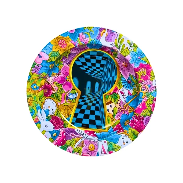 Fujima 5.4 Inch Tin Ashtray - Image 6
