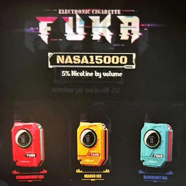 FUKA Nasa 15000 Puffs Single Disposable Vape 12mL