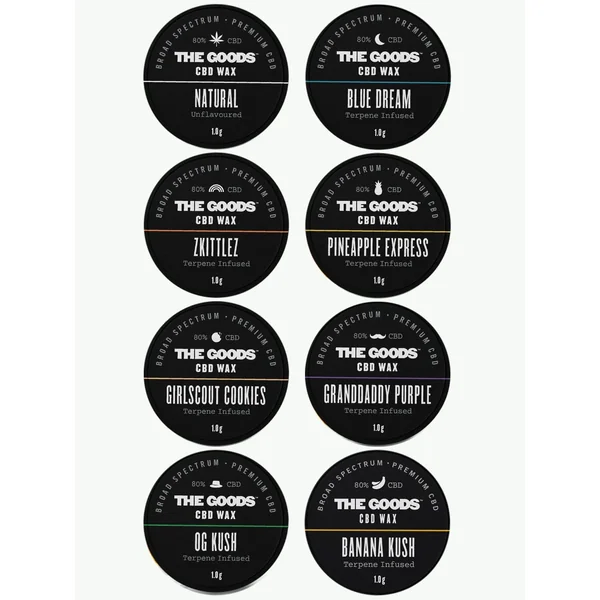 FULL RANGE CBD WAX CRUMBLE UK