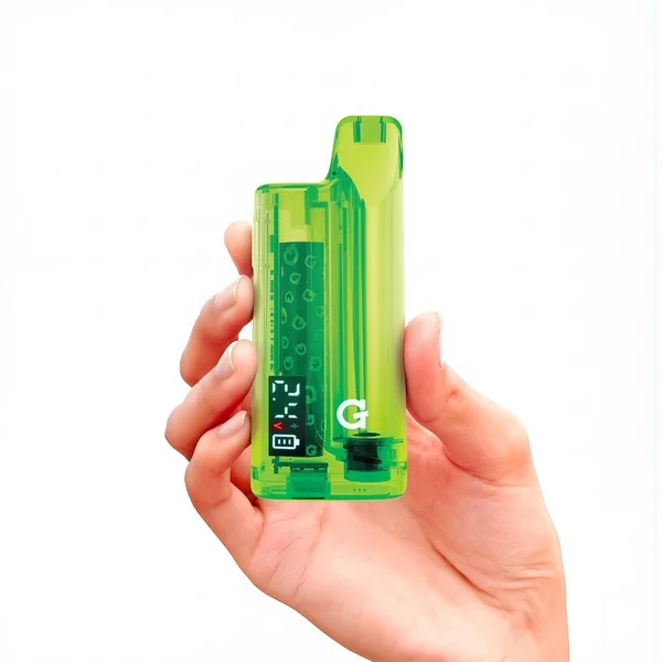 G Pen Hydout 510 Battery - Neon Green Translucent - Image 2