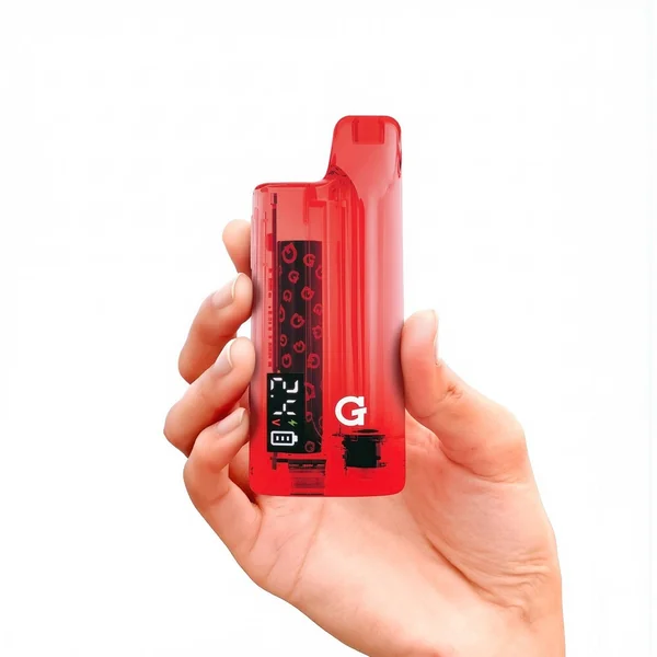 G Pen Hydout 510 Battery - Red Translucent - Image 2