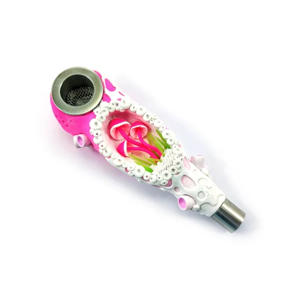 Gadzyl Pink Mushroom Metal Pipe