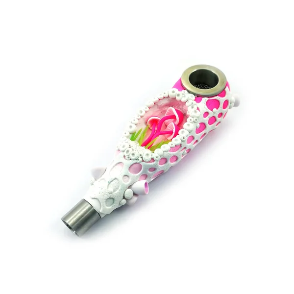 Gadzyl Pink Mushroom Metal Pipe - Image 4