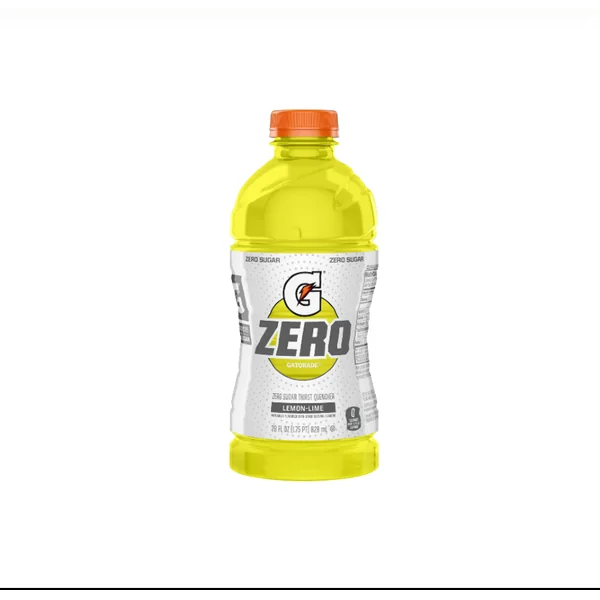 GATORADE 28oz-15CT ZERO LEMON