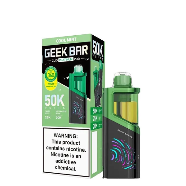 Geek Bar Clio Disposable Pod 16mL 50mg (5/pack)