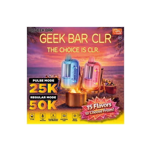 Geek Bar CLR Disposable 5%