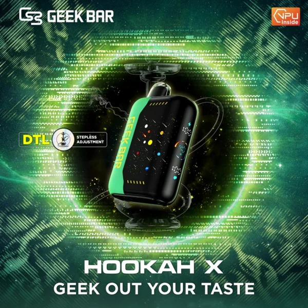 Geek Bar Hookah X 25,000 Puffs Disposable Vape Device - Image 2