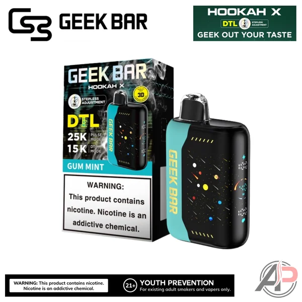 Geek Bar Hookah X 25,000 Puffs Disposable Vape Device - Image 13