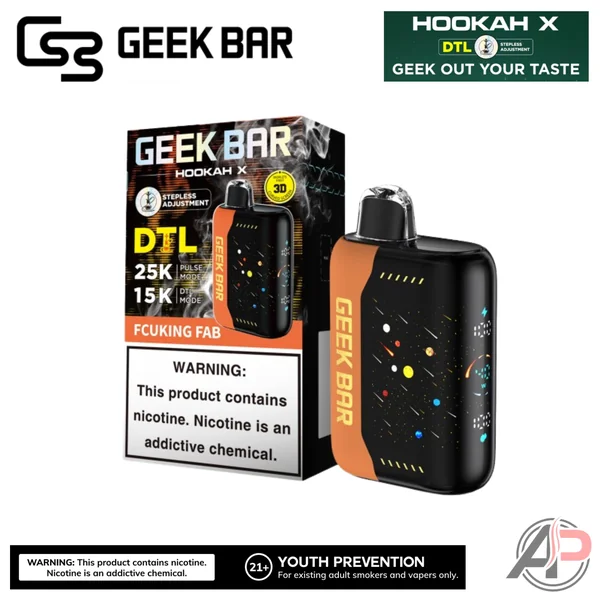 Geek Bar Hookah X 25,000 Puffs Disposable Vape Device - Image 9