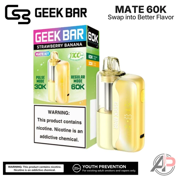 Geek Bar Mate 60,000 Puffs Disposable Vape Device Kit - Image 10