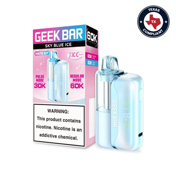 Geek Bar Mate 60K Disposable Kit 15mL (5/pack) [TX Compliant]