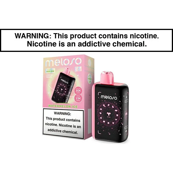 GEEK BAR MELOSO BAR 30K DISPOSABLE VAPE - 30,000 PUFFS