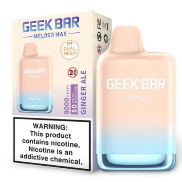 Geek Bar Meloso MAX Disposable Vape 9000 Puffs (5 Pack ) - Image 4