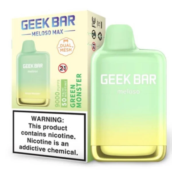 Geek Bar Meloso MAX Disposable Vape 9000 Puffs (5 Pack ) - Image 5