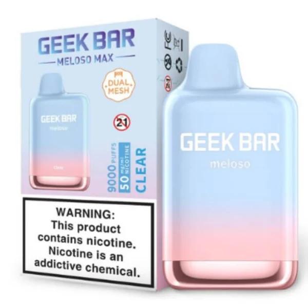 Geek Bar Meloso MAX Disposable Vape 9000 Puffs (5 Pack ) - Image 7