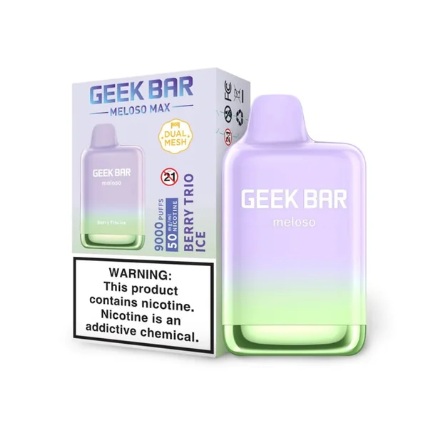 Geek Bar Meloso MAX Disposable Vape 9000 Puffs (5 Pack ) - Image 8