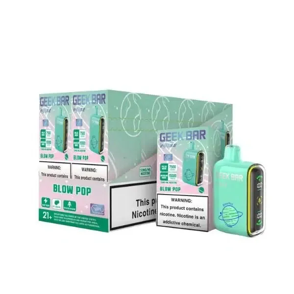 Geek Bar Pulse 15,000 Puff Nicotine Disposable 5pk