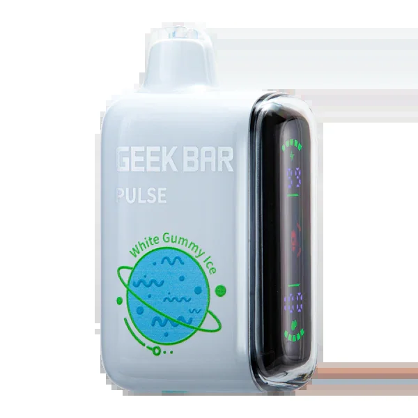 Geek Bar Pulse 15000 Puffs Disposable Vape - White Gummy Ice