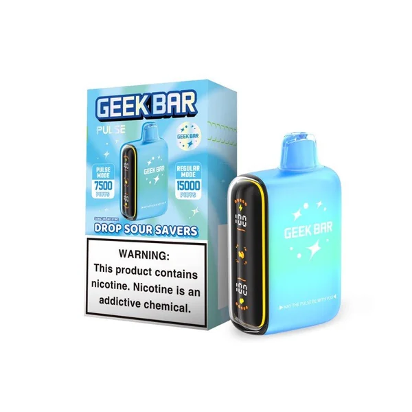 Geek Bar Pulse 15K Disposable Drop Sour Savers