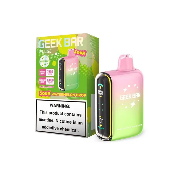 Geek Bar Pulse 15K Disposable Sour Watermelon Drop