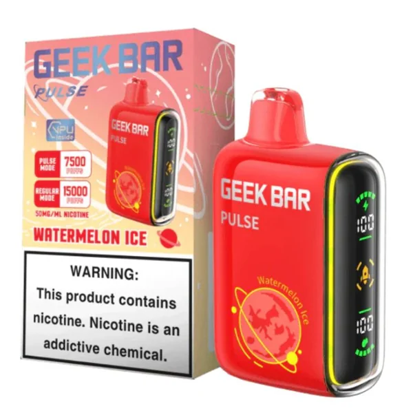 Geek Bar Pulse Disposable Vape 15000 Puffs (5 Pack) - Image 9