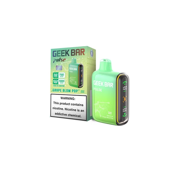 Geek Bar Pulse | Grape Blow Pop
