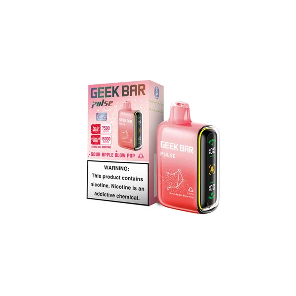 Geek Bar Pulse | Sour Apple Blow Pop