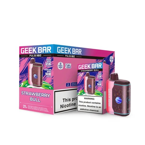 Geek Bar Pulse X2 50K Disposable 18mL (5/pack) - Image 3