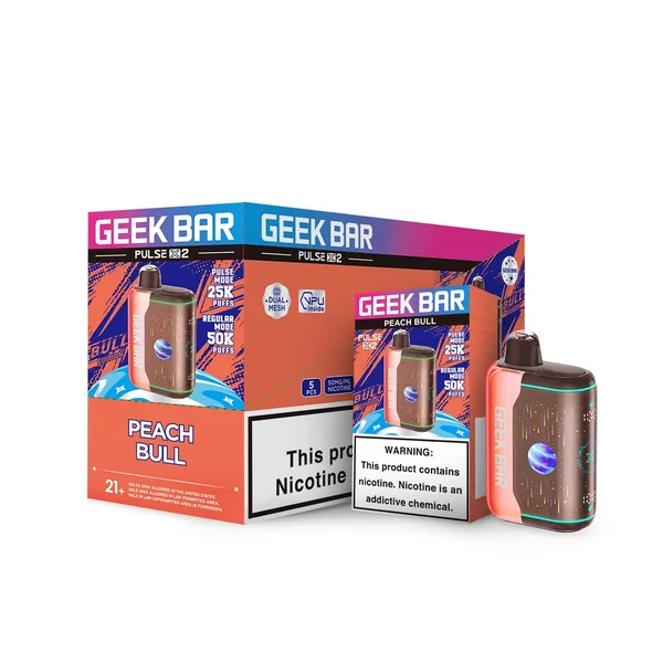 Geek Bar Pulse X2 50K Disposable 18mL (5/pack) - Image 4