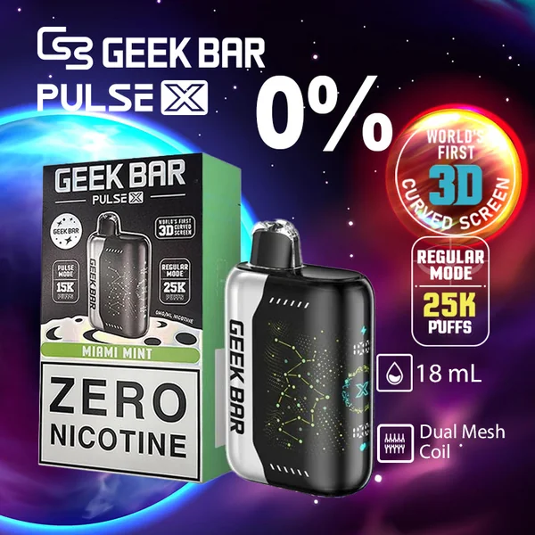 GEEK BAR Pulse X 25k 0% Nicotine Wholesale